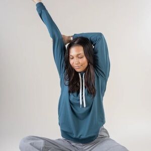 Feat Womens BlanketBlend Move Hoodie Sz XXL Outdoor Sport Gym Hiking